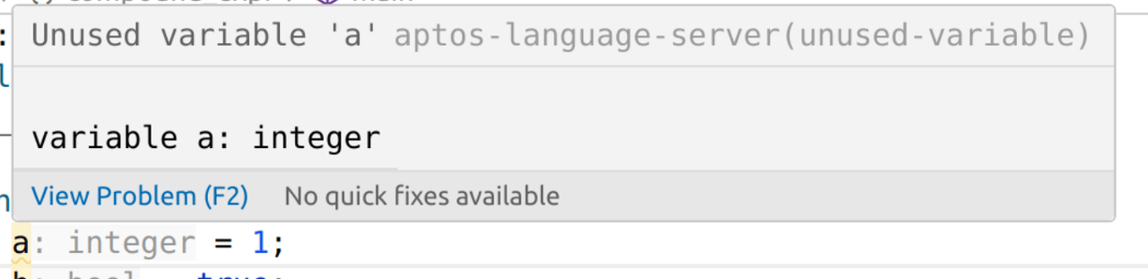 Ejemplo de código de diagnóstico