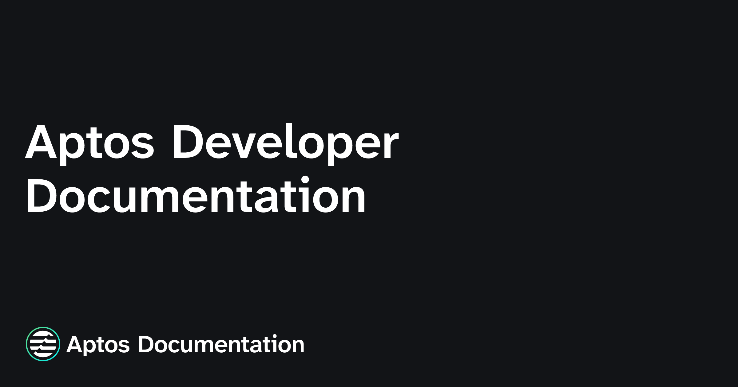 Apthos Script Aptos Developer Documentation | Aptos Documentation